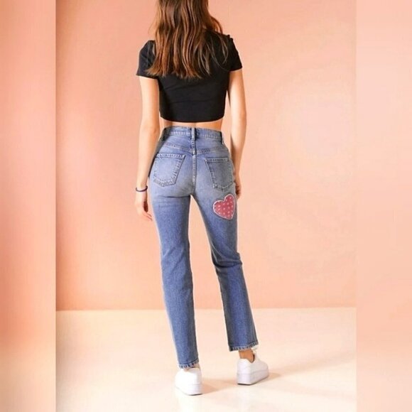 Revice Hourglass Jeans in Heart on Fire - Picture 1 of 16